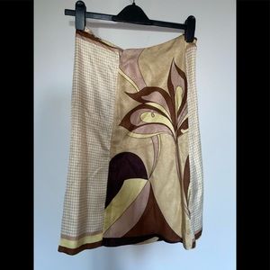 Italian skirt 100% silk brand new